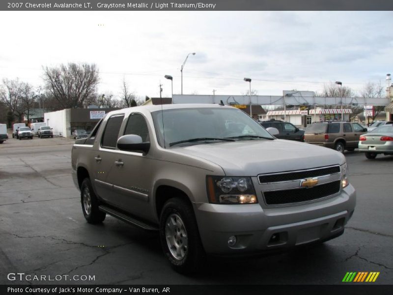 Graystone Metallic / Light Titanium/Ebony 2007 Chevrolet Avalanche LT