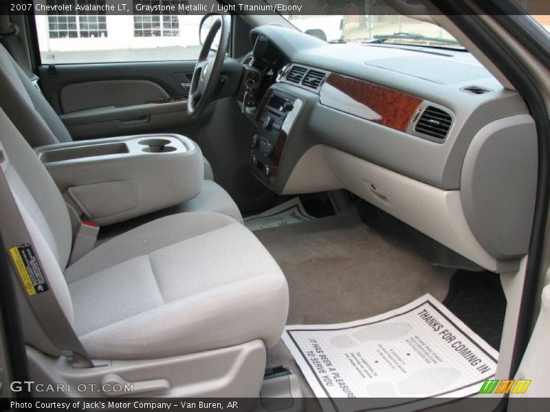 Graystone Metallic / Light Titanium/Ebony 2007 Chevrolet Avalanche LT