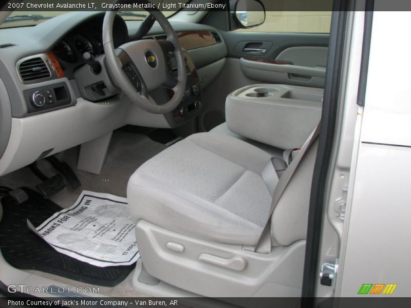 Graystone Metallic / Light Titanium/Ebony 2007 Chevrolet Avalanche LT