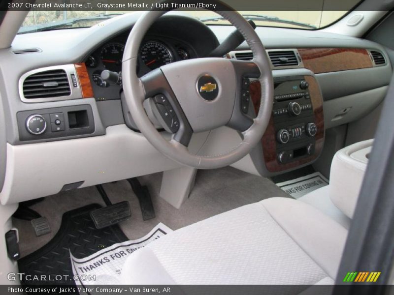 Graystone Metallic / Light Titanium/Ebony 2007 Chevrolet Avalanche LT
