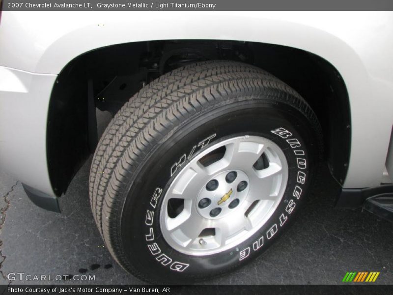 Graystone Metallic / Light Titanium/Ebony 2007 Chevrolet Avalanche LT