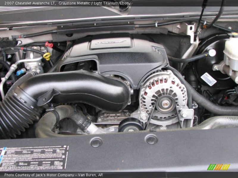 Graystone Metallic / Light Titanium/Ebony 2007 Chevrolet Avalanche LT