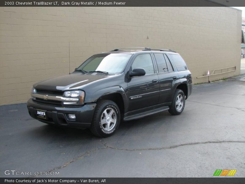 Dark Gray Metallic / Medium Pewter 2003 Chevrolet TrailBlazer LT