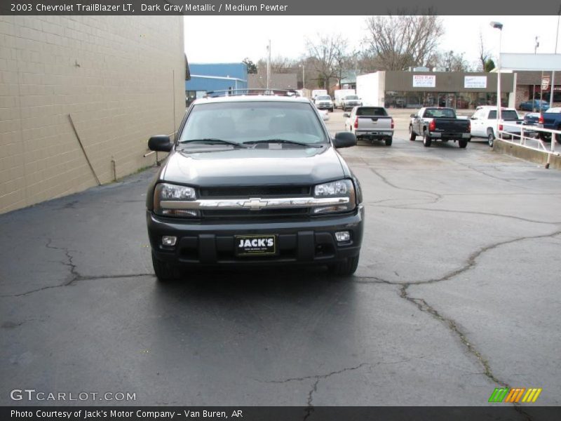 Dark Gray Metallic / Medium Pewter 2003 Chevrolet TrailBlazer LT