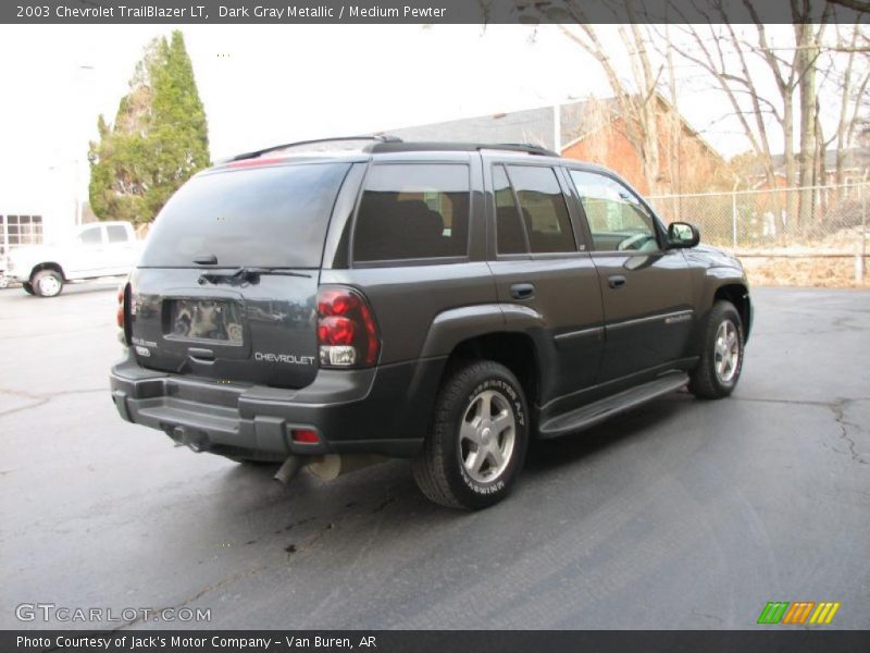 Dark Gray Metallic / Medium Pewter 2003 Chevrolet TrailBlazer LT