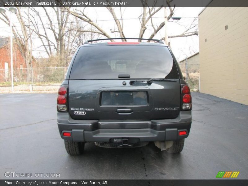 Dark Gray Metallic / Medium Pewter 2003 Chevrolet TrailBlazer LT
