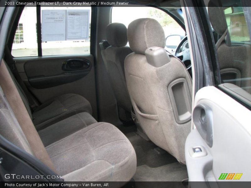 Dark Gray Metallic / Medium Pewter 2003 Chevrolet TrailBlazer LT