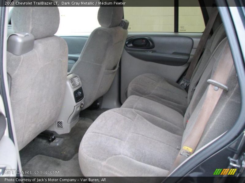 Dark Gray Metallic / Medium Pewter 2003 Chevrolet TrailBlazer LT
