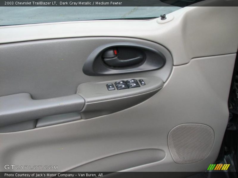 Dark Gray Metallic / Medium Pewter 2003 Chevrolet TrailBlazer LT