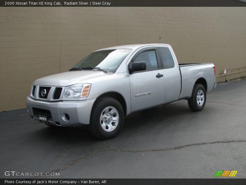 Radiant Silver / Steel Gray 2006 Nissan Titan XE King Cab