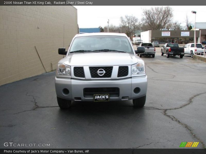 Radiant Silver / Steel Gray 2006 Nissan Titan XE King Cab