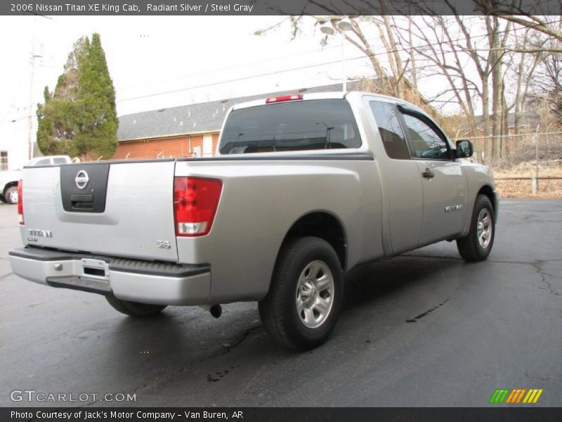 Radiant Silver / Steel Gray 2006 Nissan Titan XE King Cab