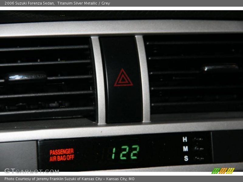 Titanuim Silver Metallic / Grey 2006 Suzuki Forenza Sedan
