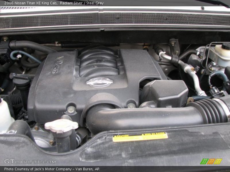 Radiant Silver / Steel Gray 2006 Nissan Titan XE King Cab
