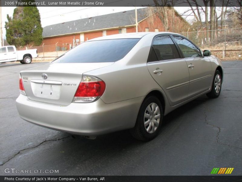 Lunar Mist Metallic / Stone Gray 2006 Toyota Camry LE