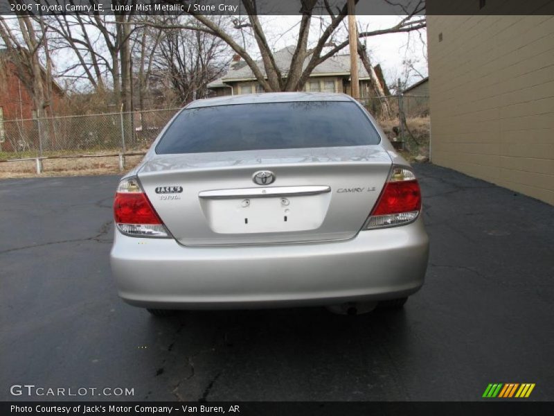 Lunar Mist Metallic / Stone Gray 2006 Toyota Camry LE