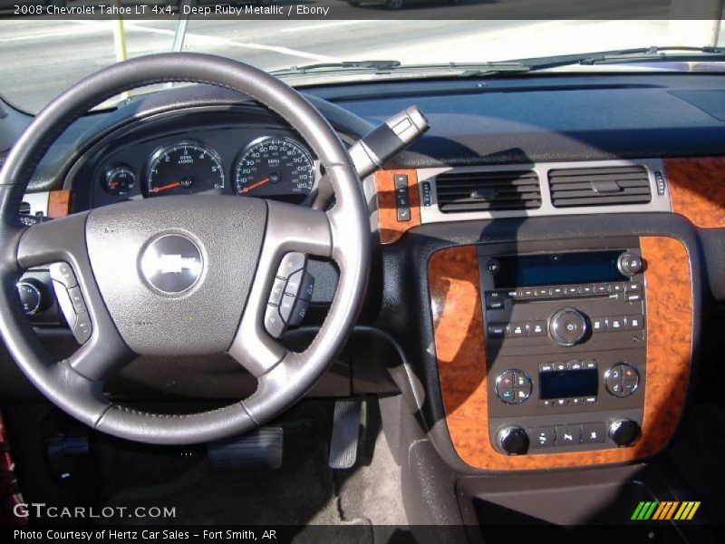 Deep Ruby Metallic / Ebony 2008 Chevrolet Tahoe LT 4x4