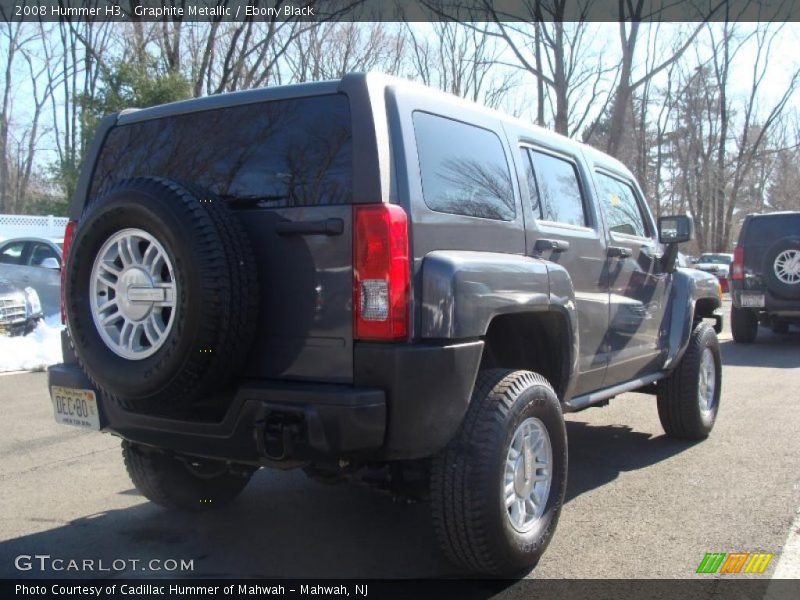 Graphite Metallic / Ebony Black 2008 Hummer H3