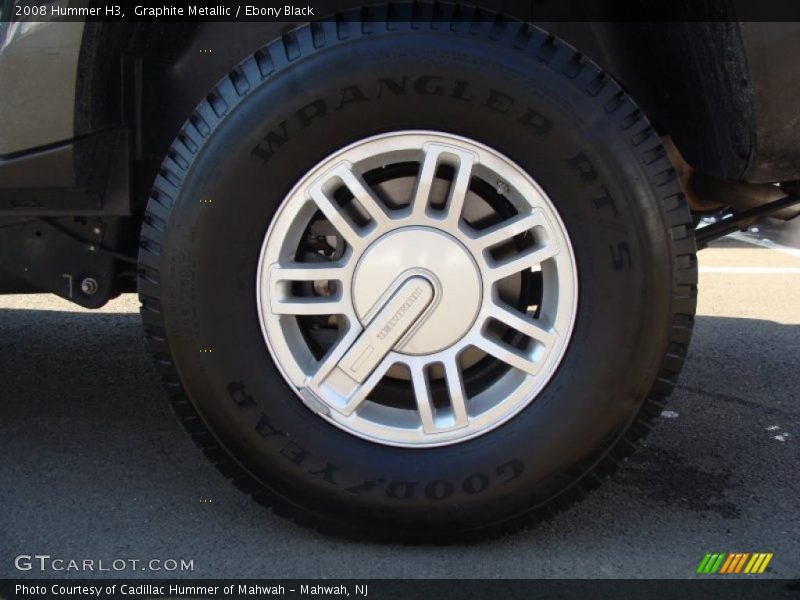 Graphite Metallic / Ebony Black 2008 Hummer H3