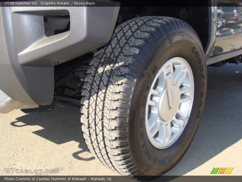 Graphite Metallic / Ebony Black 2008 Hummer H3