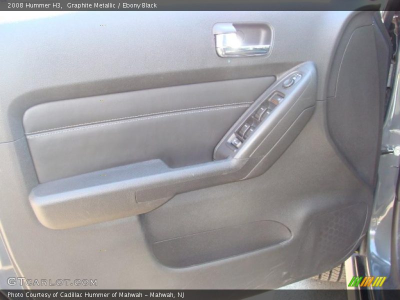 Graphite Metallic / Ebony Black 2008 Hummer H3