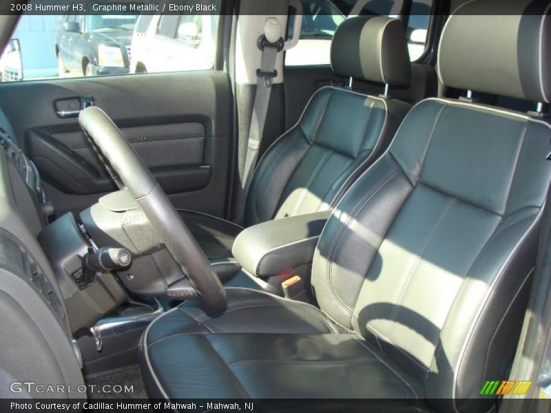 Graphite Metallic / Ebony Black 2008 Hummer H3