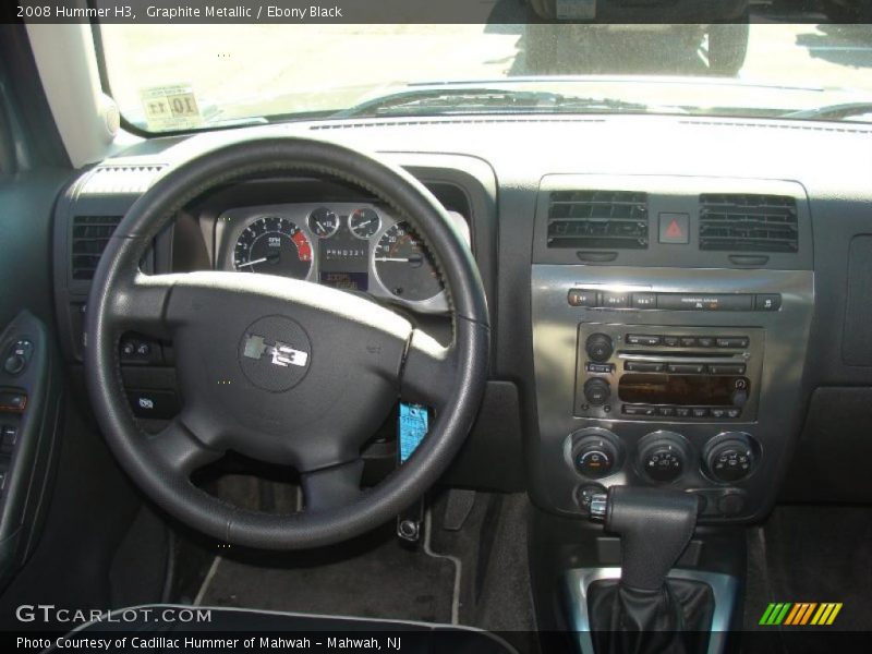 Graphite Metallic / Ebony Black 2008 Hummer H3