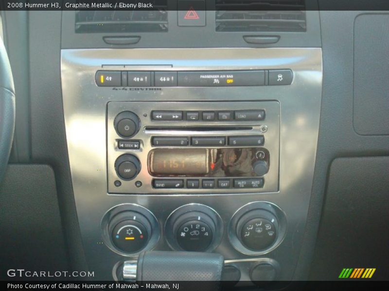 Graphite Metallic / Ebony Black 2008 Hummer H3