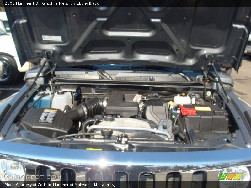 Graphite Metallic / Ebony Black 2008 Hummer H3