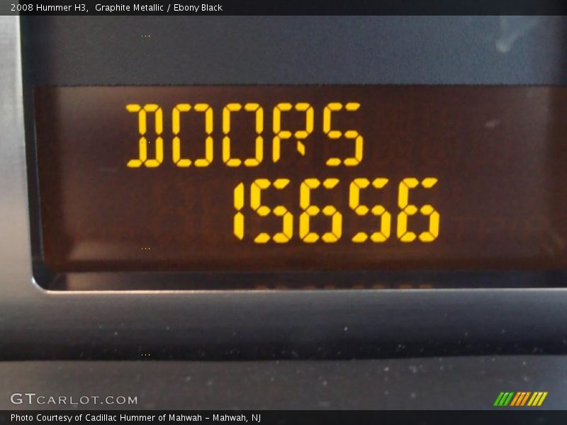 Graphite Metallic / Ebony Black 2008 Hummer H3