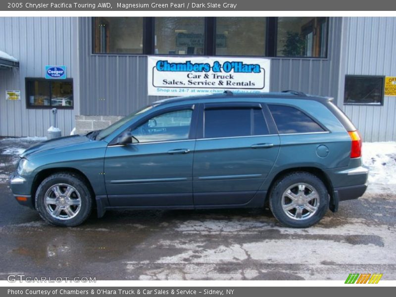 Magnesium Green Pearl / Dark Slate Gray 2005 Chrysler Pacifica Touring AWD