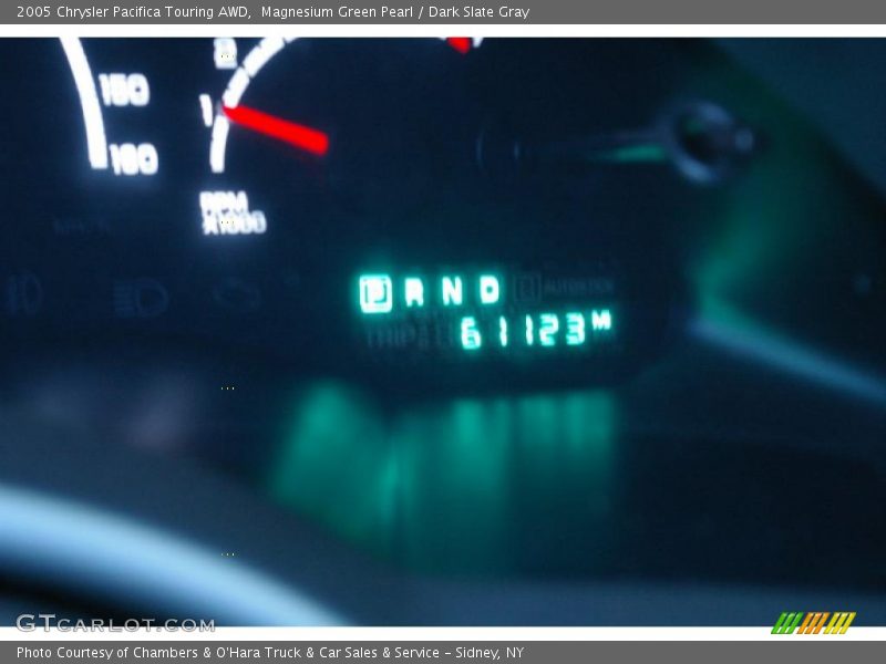 Magnesium Green Pearl / Dark Slate Gray 2005 Chrysler Pacifica Touring AWD