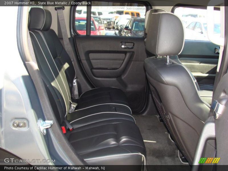 Slate Blue Metallic / Ebony Black 2007 Hummer H3