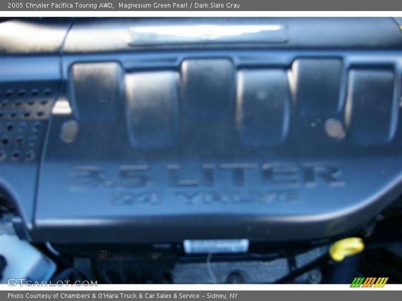 Magnesium Green Pearl / Dark Slate Gray 2005 Chrysler Pacifica Touring AWD