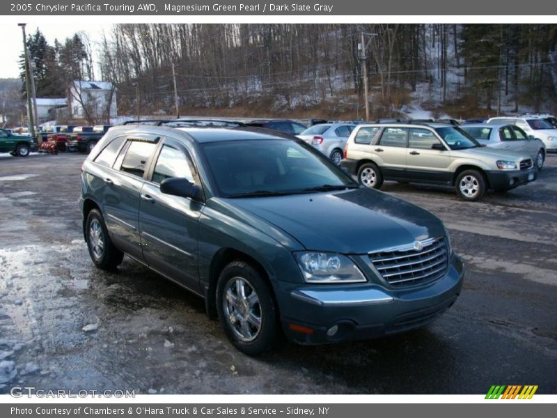 Magnesium Green Pearl / Dark Slate Gray 2005 Chrysler Pacifica Touring AWD