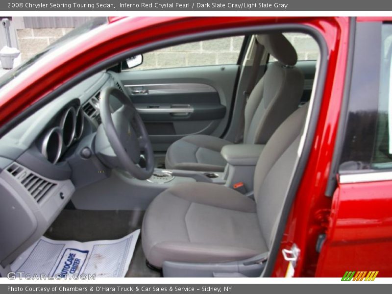 Inferno Red Crystal Pearl / Dark Slate Gray/Light Slate Gray 2008 Chrysler Sebring Touring Sedan