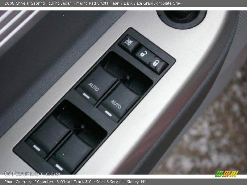 Inferno Red Crystal Pearl / Dark Slate Gray/Light Slate Gray 2008 Chrysler Sebring Touring Sedan