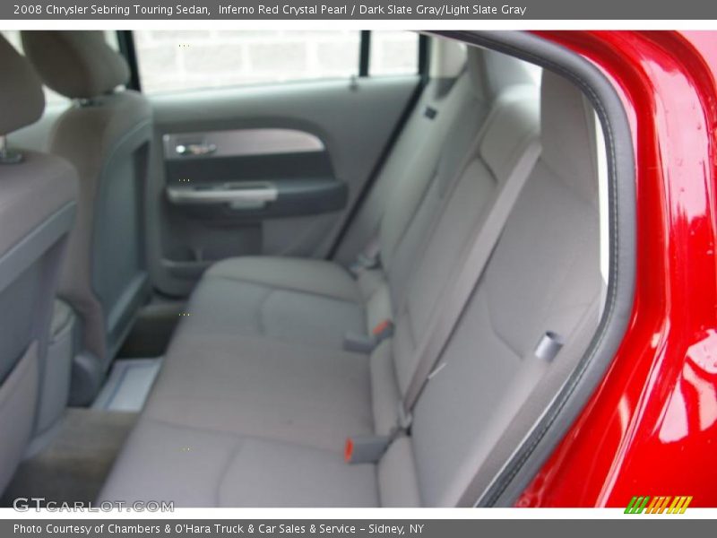 Inferno Red Crystal Pearl / Dark Slate Gray/Light Slate Gray 2008 Chrysler Sebring Touring Sedan