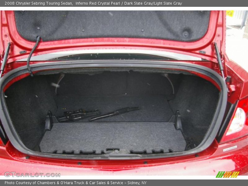 Inferno Red Crystal Pearl / Dark Slate Gray/Light Slate Gray 2008 Chrysler Sebring Touring Sedan