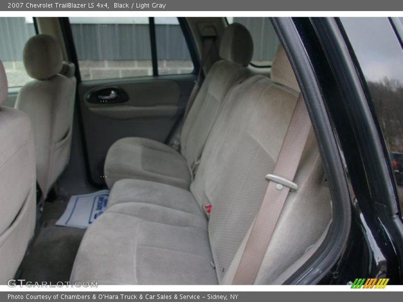 Black / Light Gray 2007 Chevrolet TrailBlazer LS 4x4