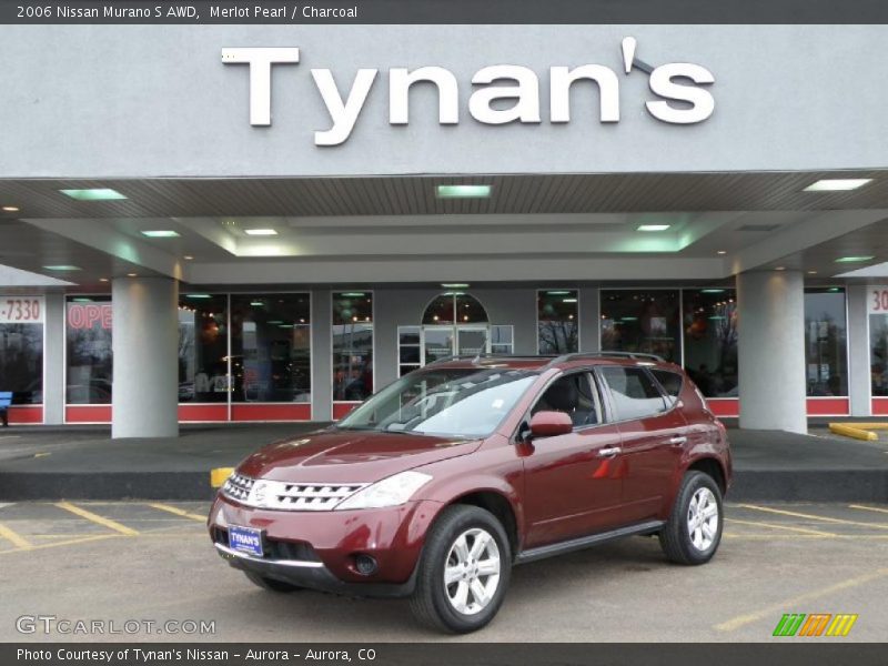Merlot Pearl / Charcoal 2006 Nissan Murano S AWD