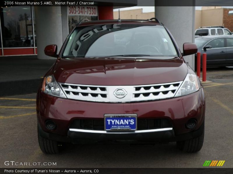 Merlot Pearl / Charcoal 2006 Nissan Murano S AWD