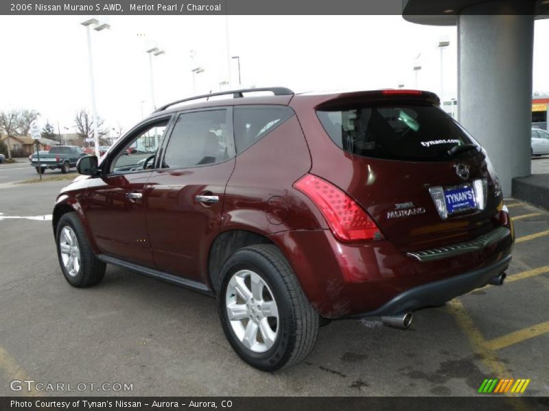 Merlot Pearl / Charcoal 2006 Nissan Murano S AWD
