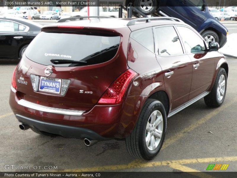 Merlot Pearl / Charcoal 2006 Nissan Murano S AWD