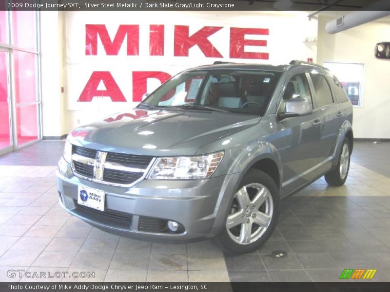 Silver Steel Metallic / Dark Slate Gray/Light Graystone 2009 Dodge Journey SXT