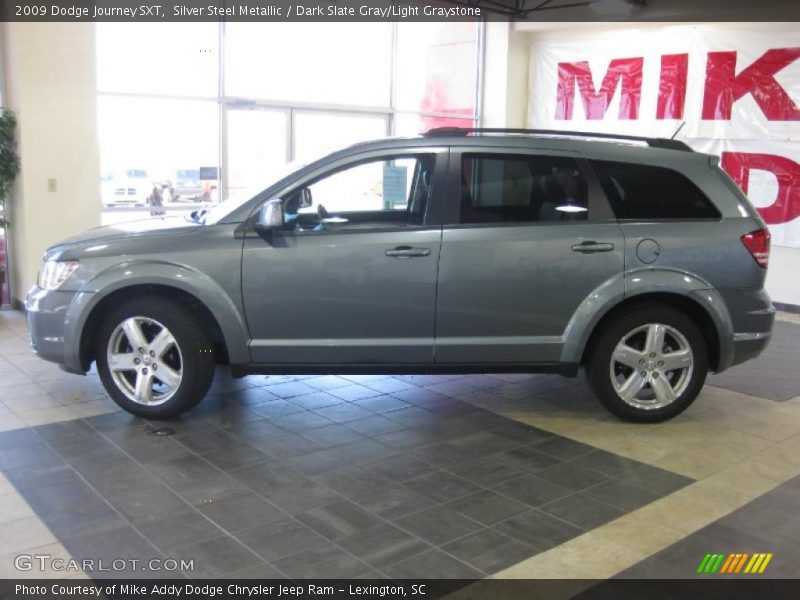 Silver Steel Metallic / Dark Slate Gray/Light Graystone 2009 Dodge Journey SXT