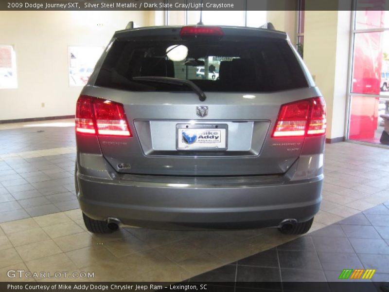 Silver Steel Metallic / Dark Slate Gray/Light Graystone 2009 Dodge Journey SXT