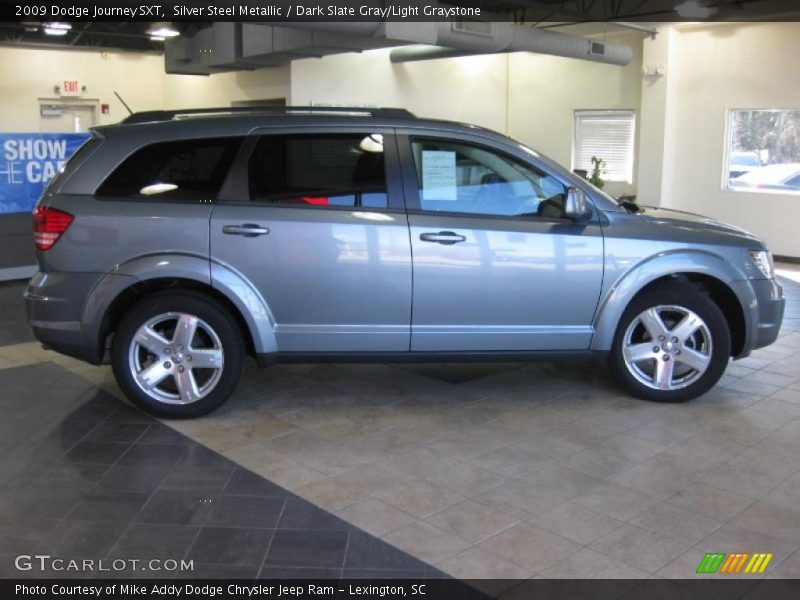 Silver Steel Metallic / Dark Slate Gray/Light Graystone 2009 Dodge Journey SXT