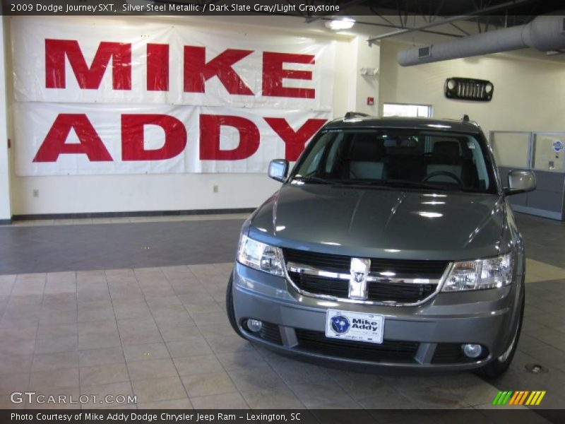 Silver Steel Metallic / Dark Slate Gray/Light Graystone 2009 Dodge Journey SXT