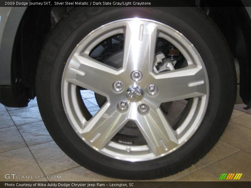 Silver Steel Metallic / Dark Slate Gray/Light Graystone 2009 Dodge Journey SXT